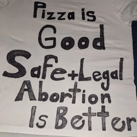 Deleting soon! Handmade Pro-choice T shirt Size Adult Large - Picture 6 of 6